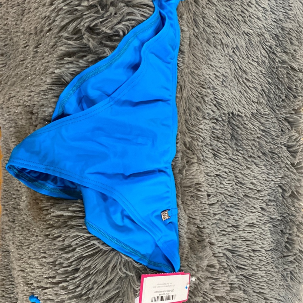 Wicked Weasel Australia 253 scrunch bikini bottom Blue Lagoon  NWT